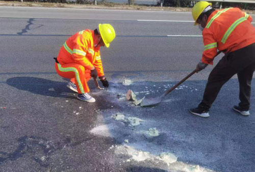 双台子公路下沉注浆加固